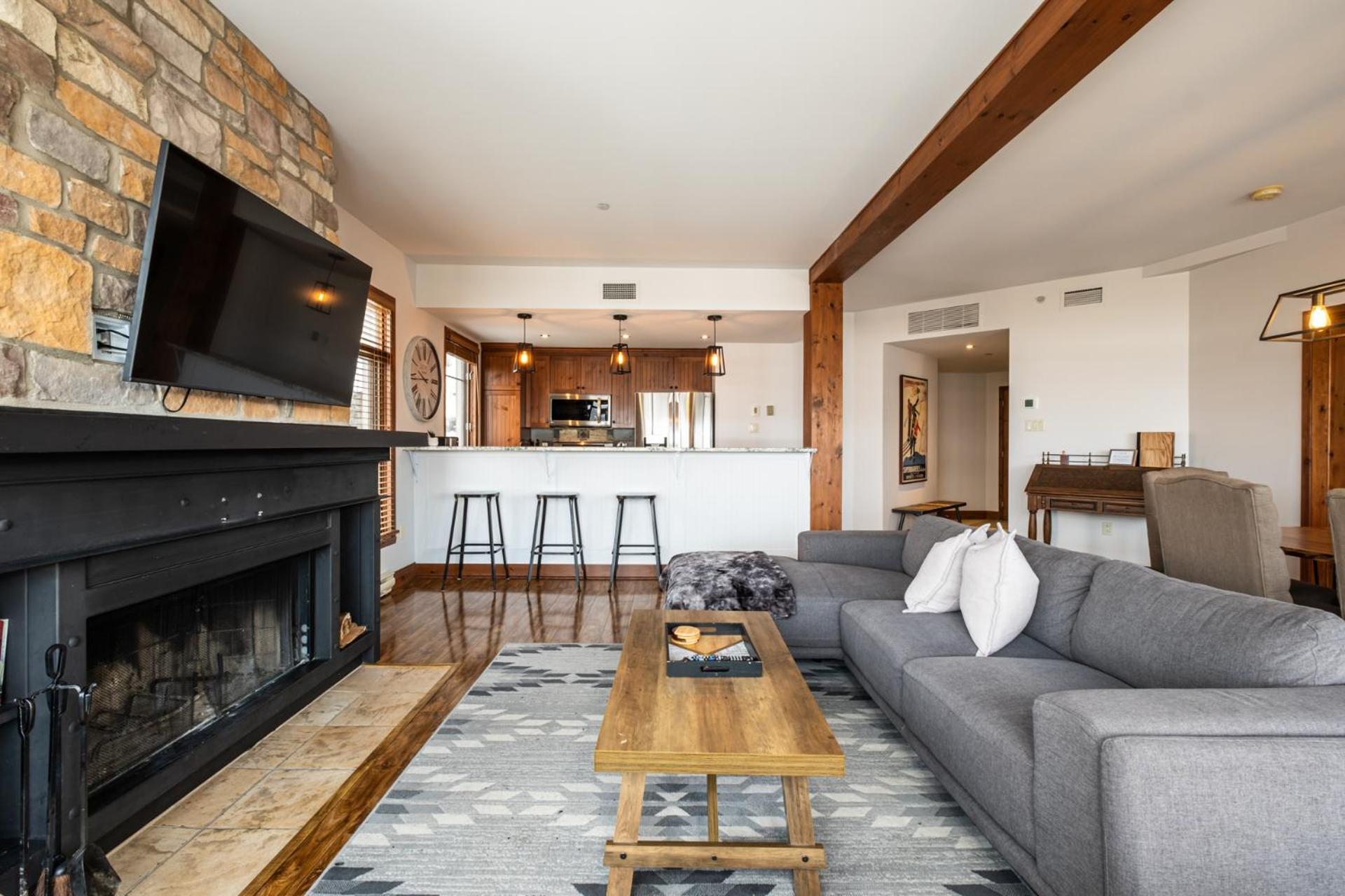 Tremblant Prestige - Altitude 170-5 Apartment มงต์-ทร็องบล็องต์ ภายนอก รูปภาพ